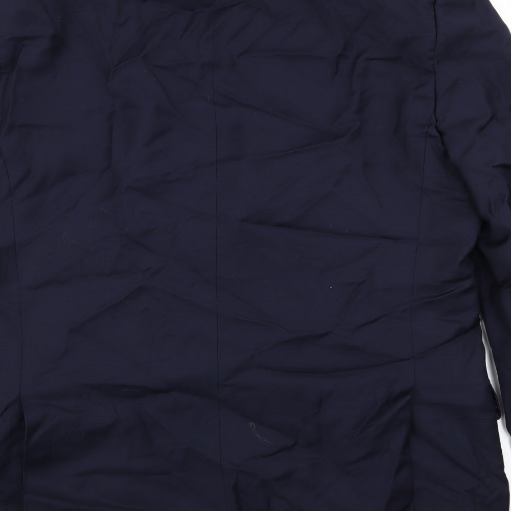 Mens UK Size 42 Savoy Taylors Guild Regular Blue Suit Jacket