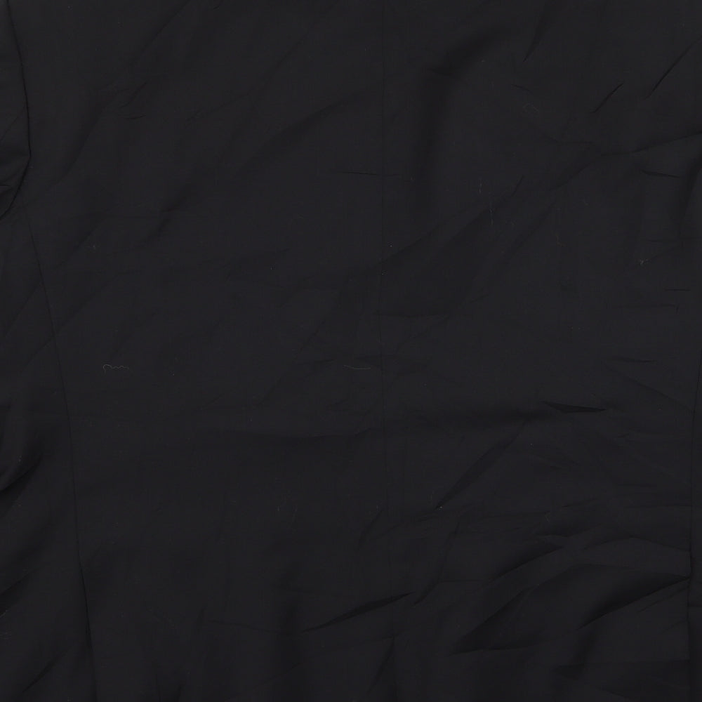 Mens UK Size 44 Preworn Regular Black Suit Jacket