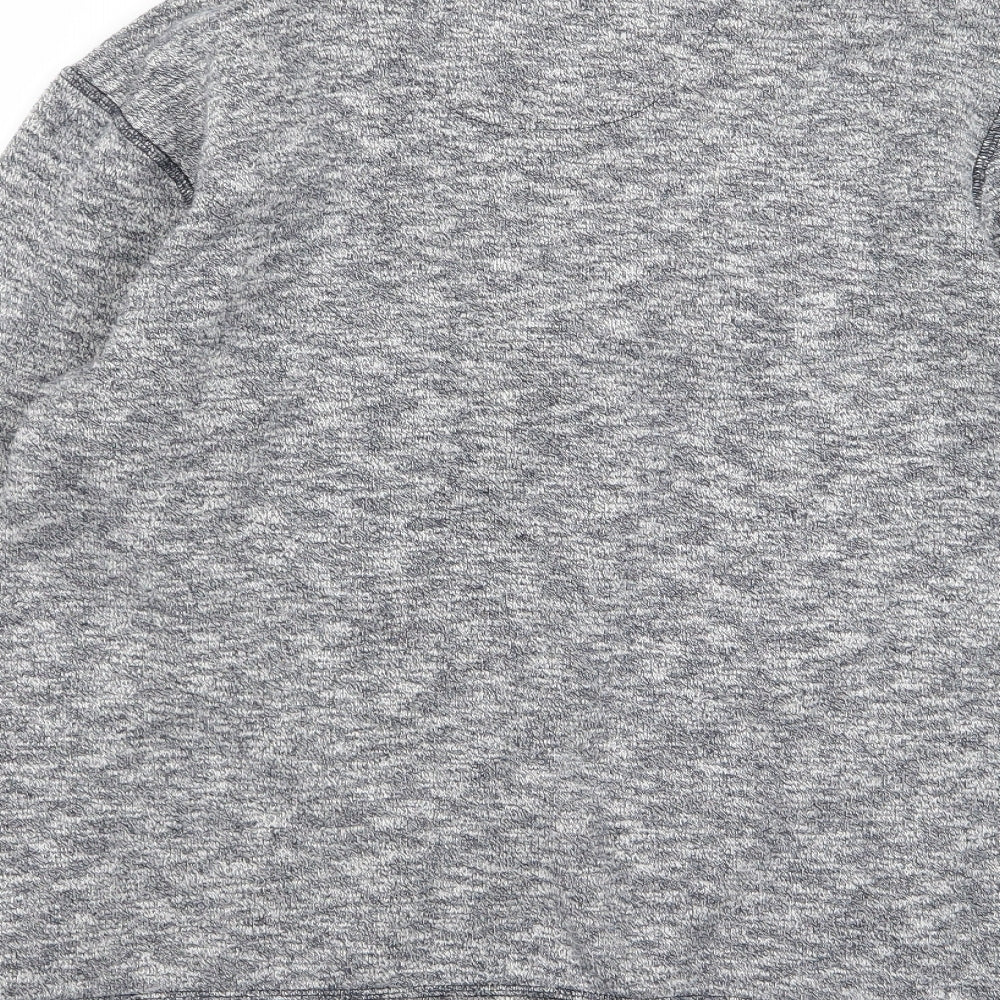 Easy Mens Grey Pullover Jumper Size S