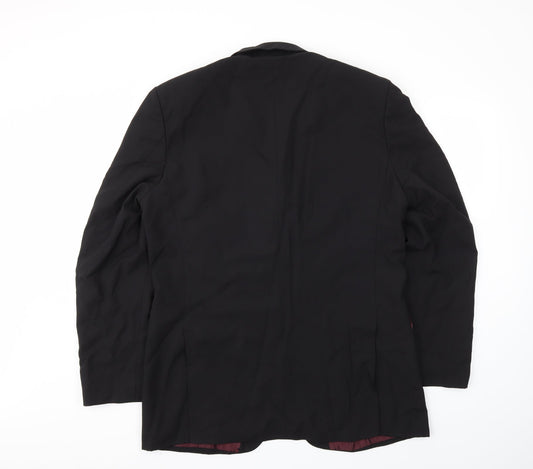 Mens UK Size 42 Tom english Regular Black Suit Jacket