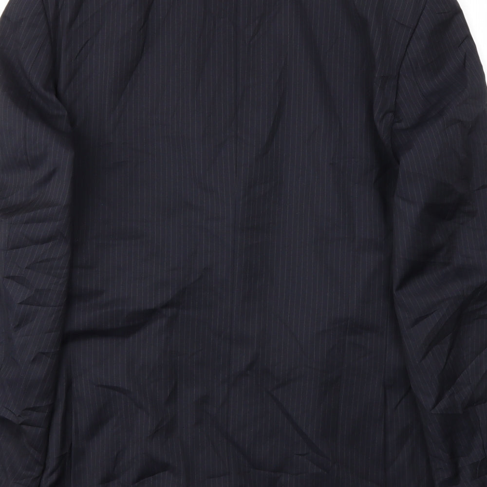 Mens UK Size 42 GUABELLO Regular Blue Suit Jacket