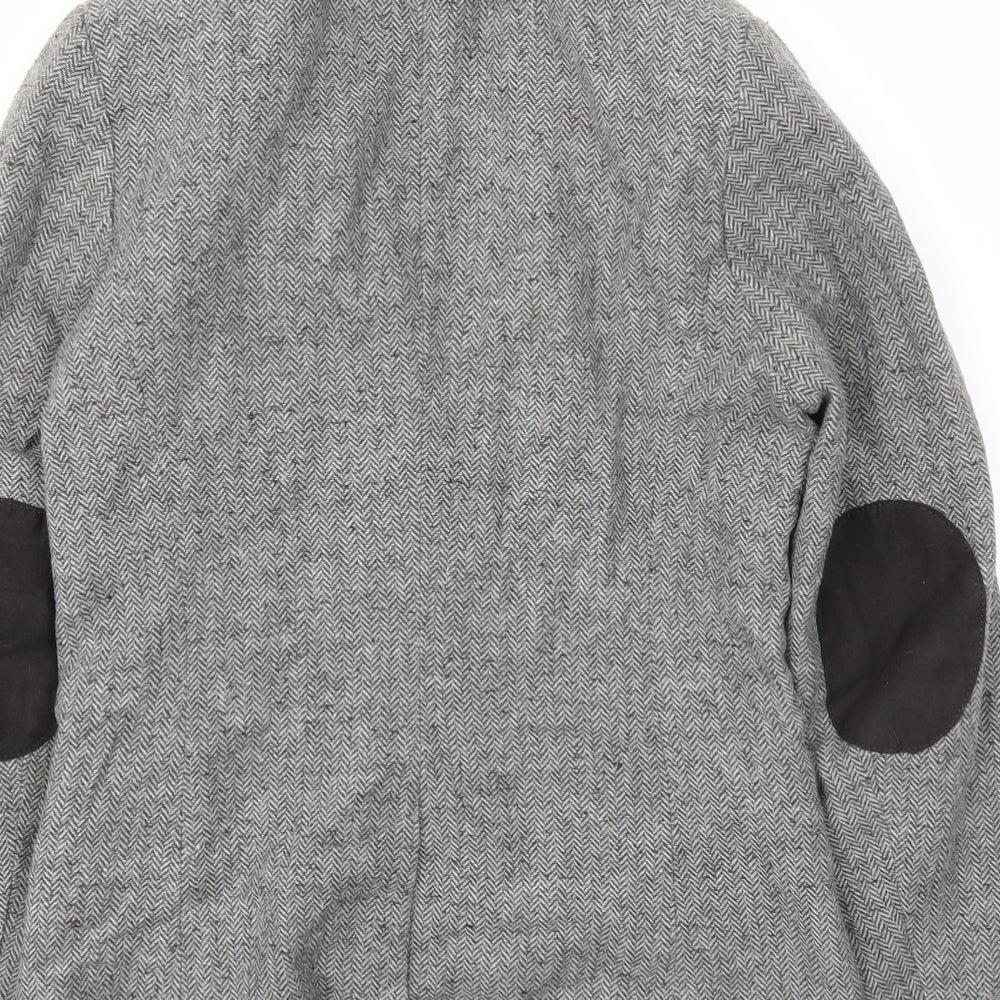Womens UK Size 6 H&M Regular Grey Blazer