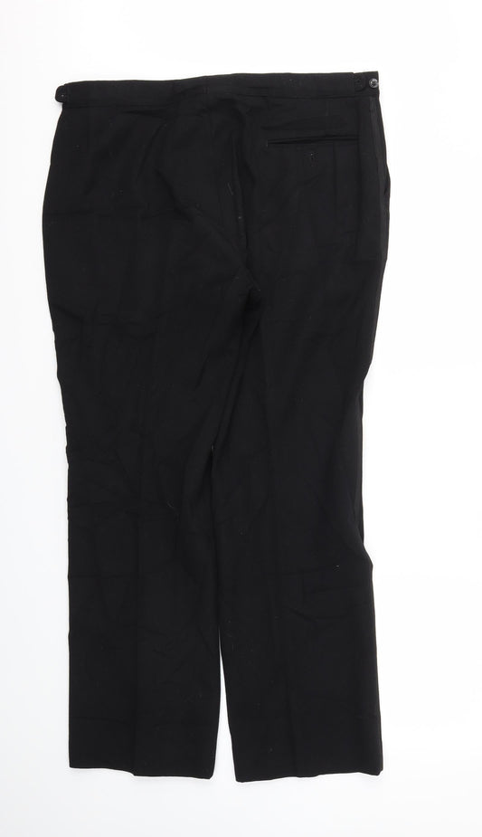 Preworn Mens Black Sweatpants Trousers Size 36 L30 in