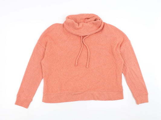 Sainsburys Womens Orange Pullover Jumper Size 10