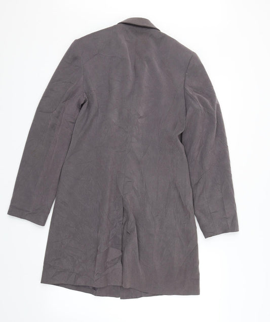 NEXT Womens Grey Herringbone Jacket Suit Jacket Size 12