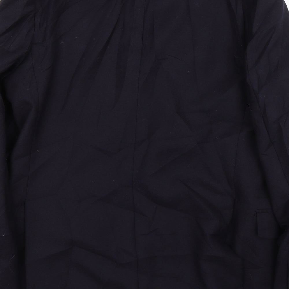 Mens UK Size BHS Regular Black Suit Jacket