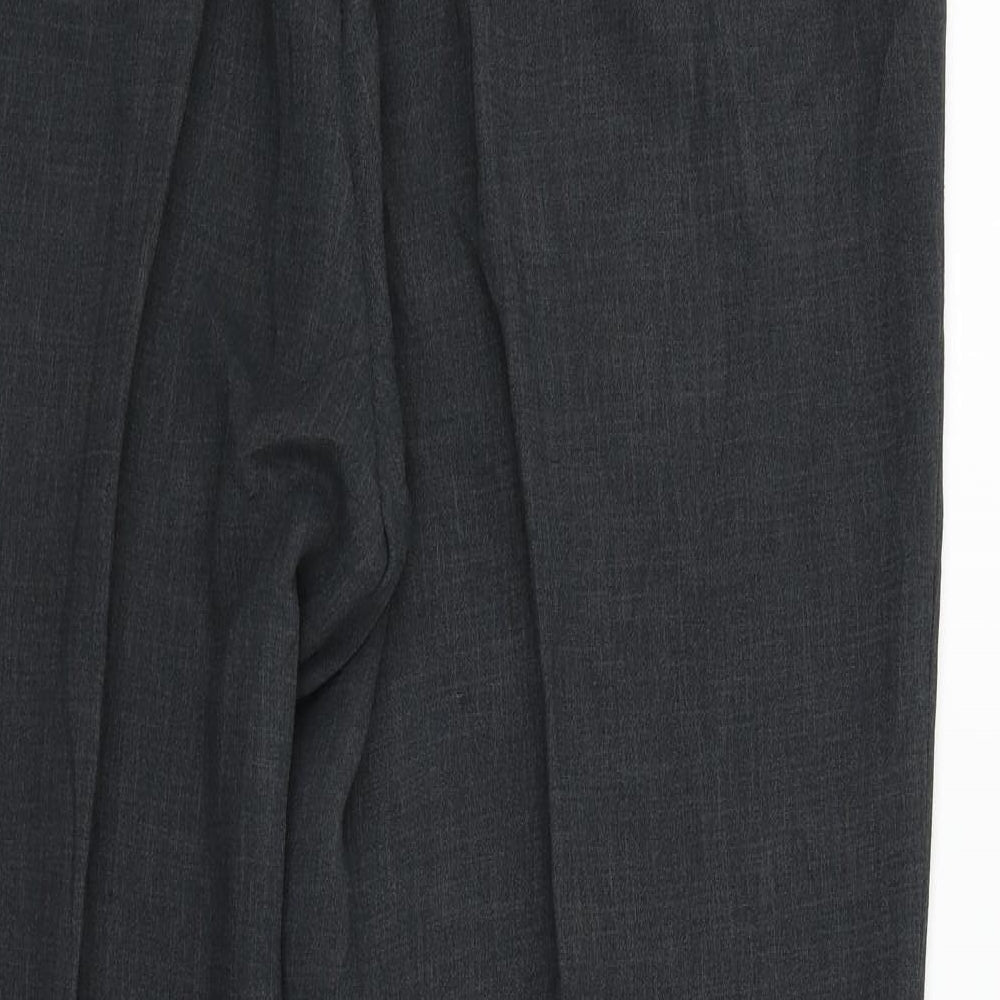 ELVI Womens Grey Trousers Size 36 in L28 in