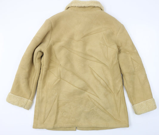 Classics Womens Brown Jacket Coat Size 18