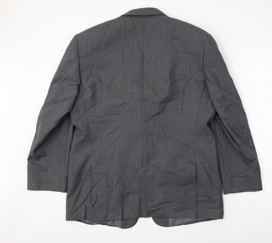 Mens UK Size 42 Greenwood Regular Grey Suit Jacket