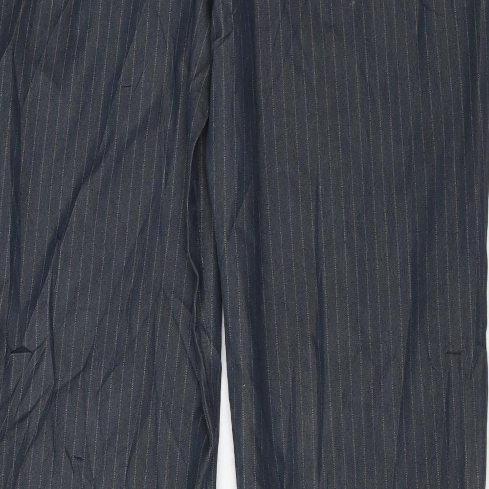 Womens UK Size 14 Wallis Regular Fit Grey Trousers