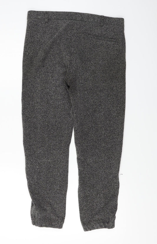 Womens UK Size 32 in ASOS Regular Fit Brown Trousers