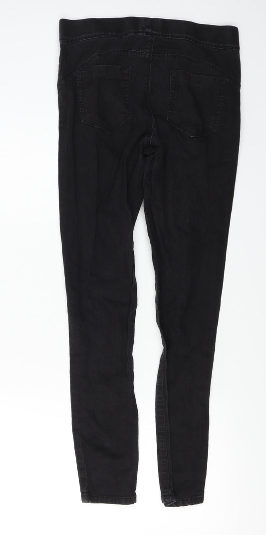 denim co Womens Black Trousers Size 10 L26 in