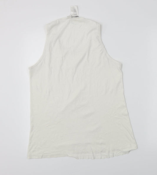 Livergy Mens White T-Shirt Size S