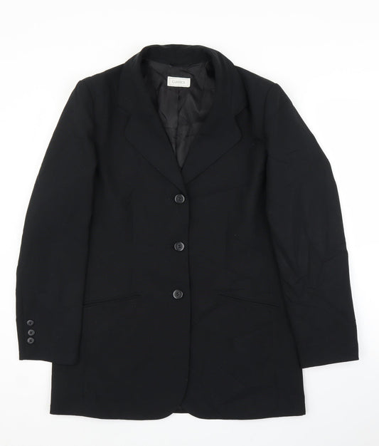 Womens UK Size 12 Classics Regular Black Blazer