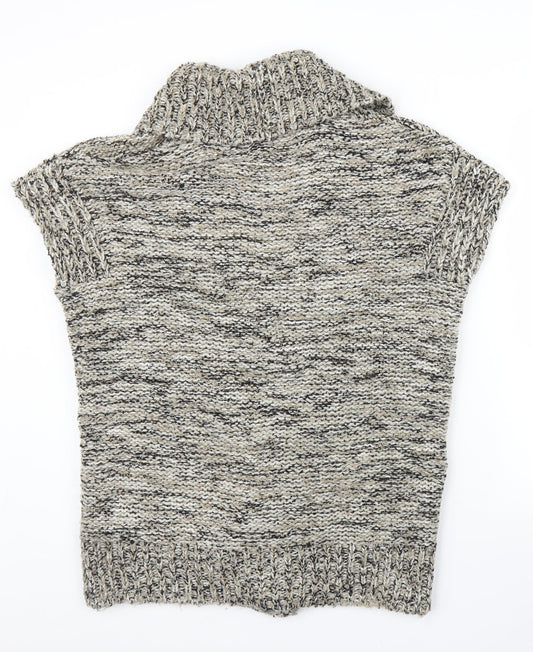 Womens UK Size S M&S Beige Cardigan Jumper