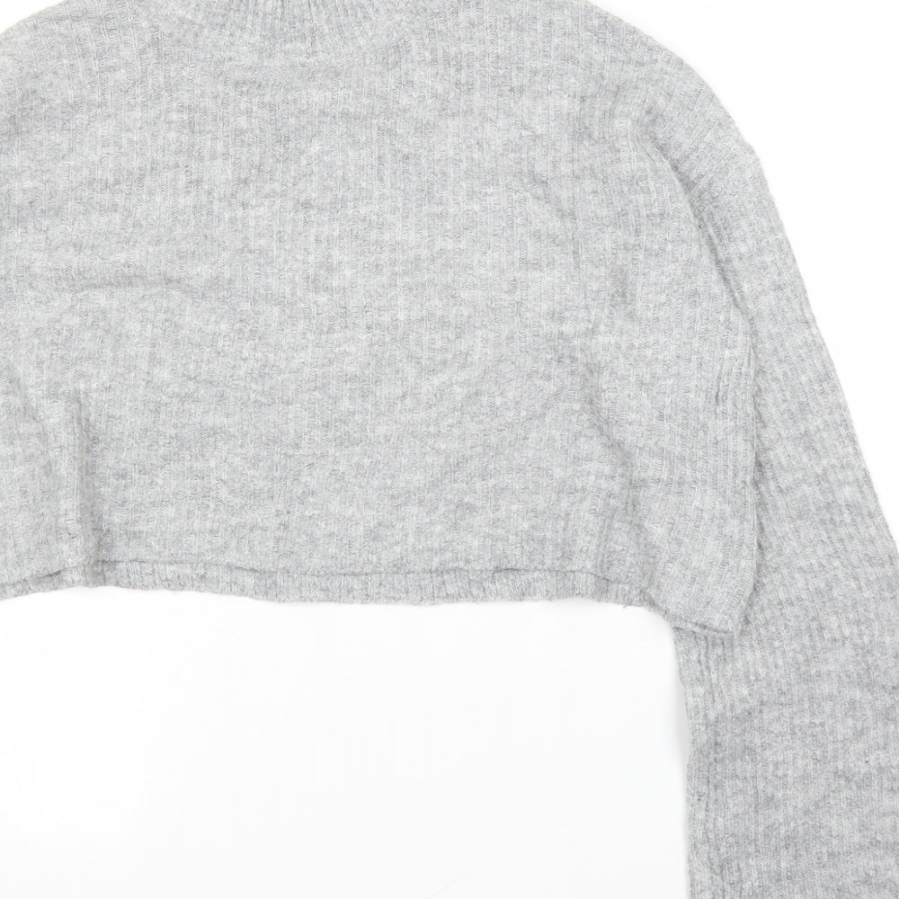 Womens UK Size S H&M Grey Pullover Jumper