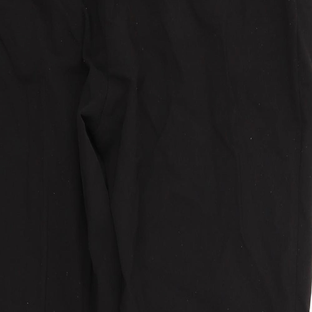 Womens UK Size 14 Dorothy Perkins Regular Fit Black Trousers