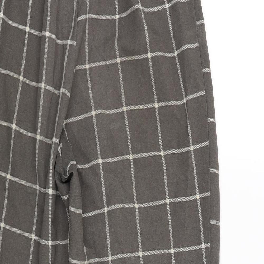Womens UK Size 6 Divided Regular Fit Brown Trousers