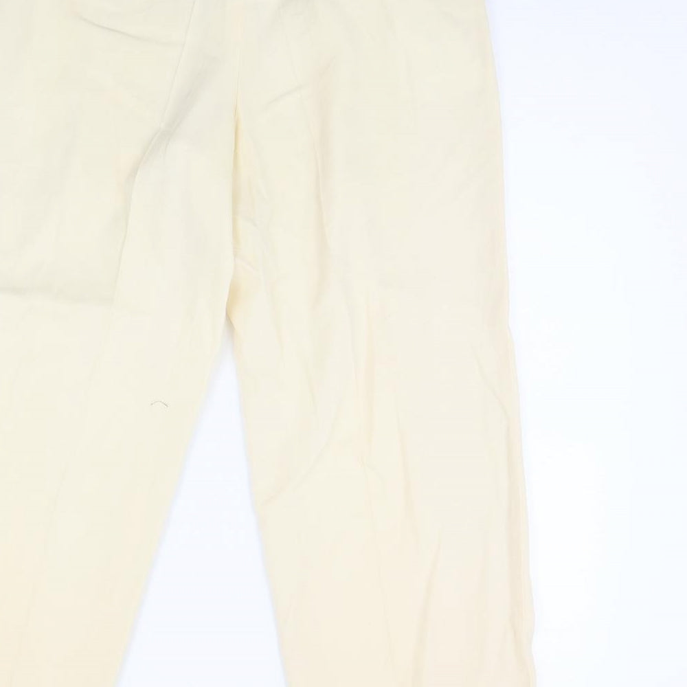 Igi & Igi Womens Ivory Dress Pants Trousers Size 30 in L30 in