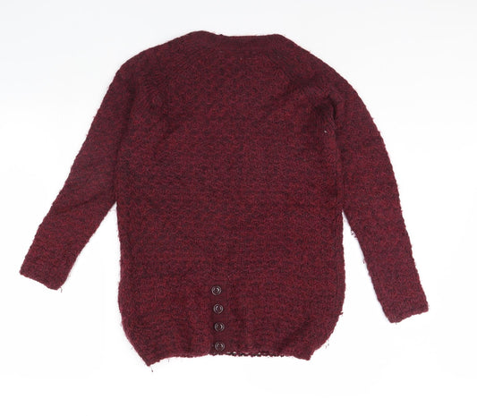 Womens UK Size S New Look Purple Pullover Jumper