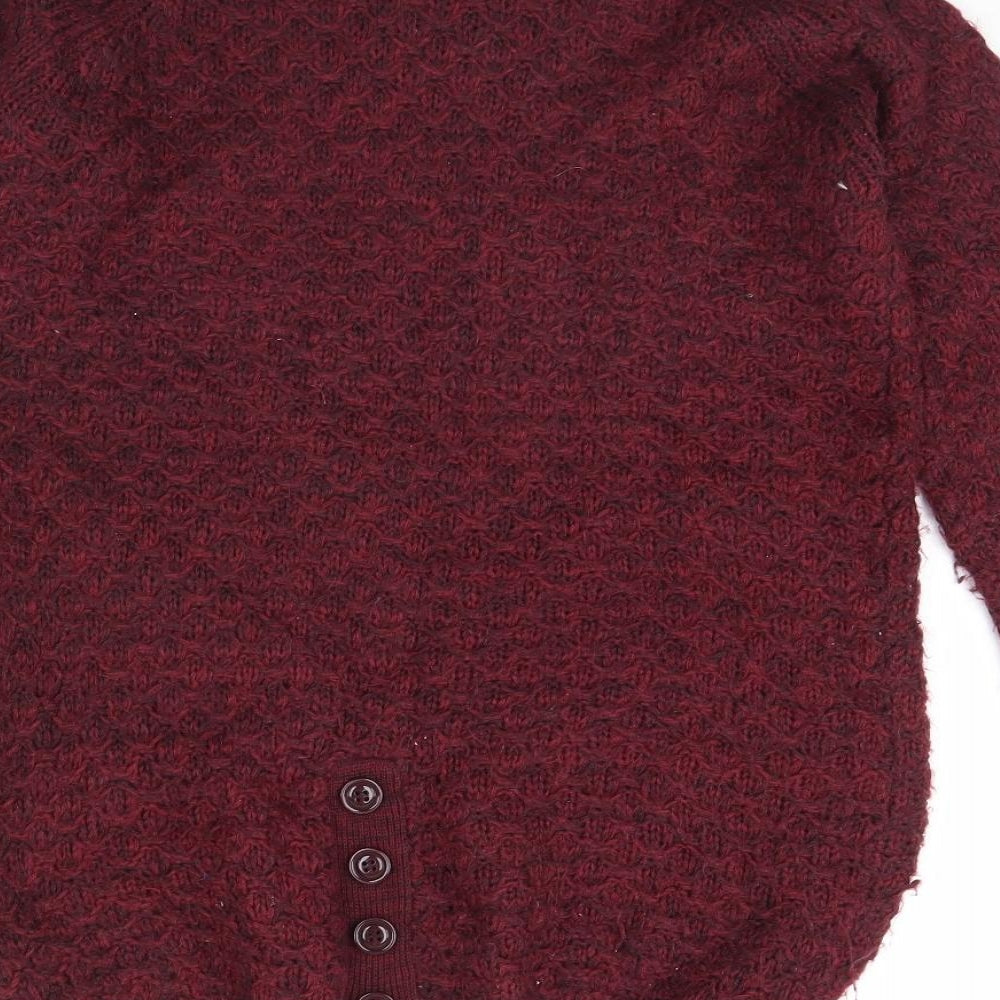Womens UK Size S New Look Purple Pullover Jumper