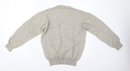 Preworn Womens Beige Pullover Jumper Size 18