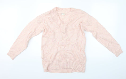 Miss Selfridge Womens Pink Pullover Jumper Size 6