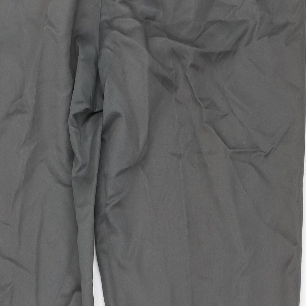 Marks and Spencer Mens Green Trousers Size 34 in L31 in