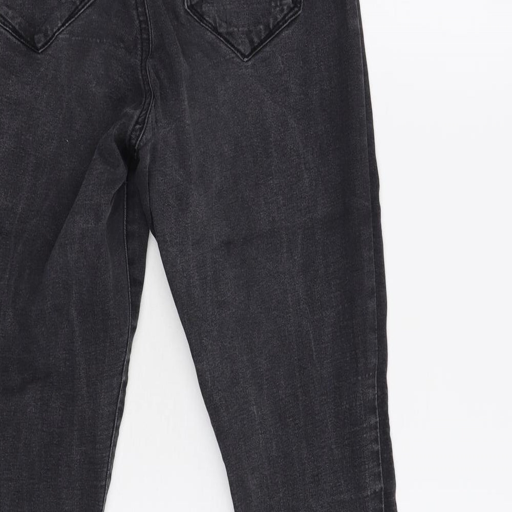 Primark Womens Black Denim Skinny Jeans Size 8 L27 in