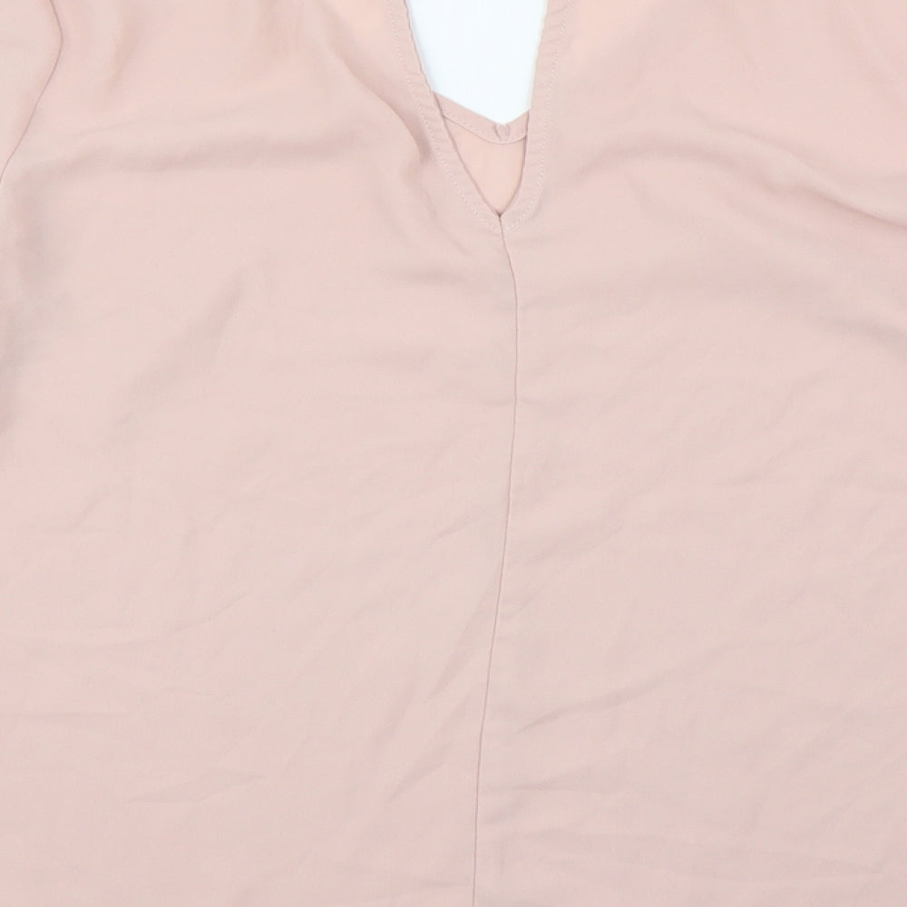 Primark Womens Pink Basic Blouse Size 8