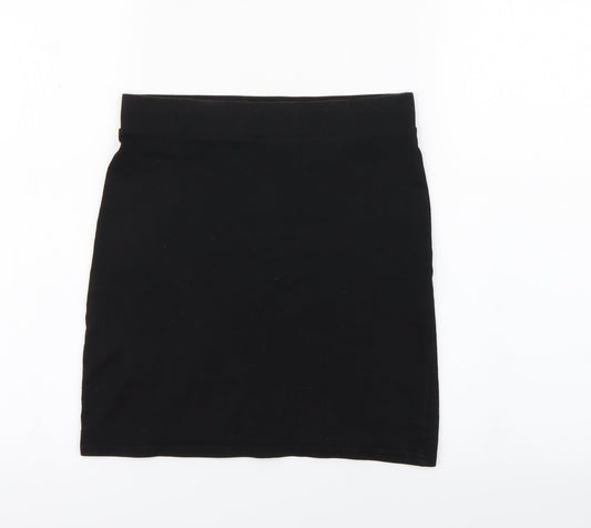 Divided Womens Black   Straight & Pencil Skirt Size XS