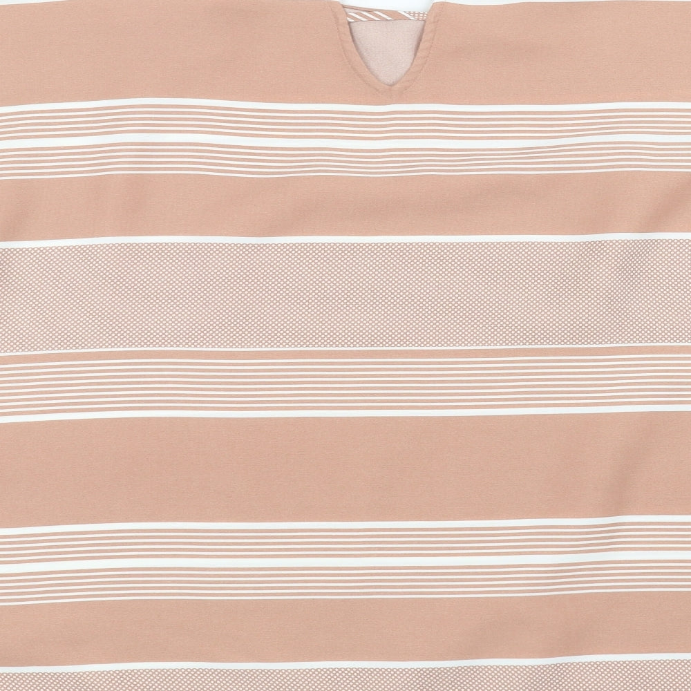 Womens UK Size 14 debinhams Pink Basic T-Shirt
