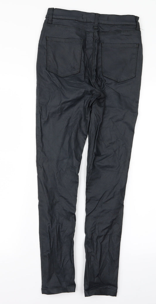 Womens UK Size 6 NEXT Regular Fit Jegging Black Trousers