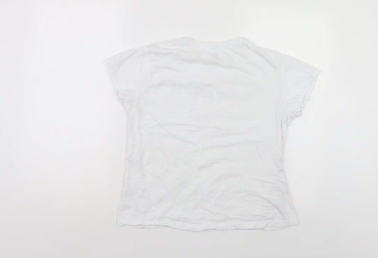 Primark Womens White Basic Polo Size 10