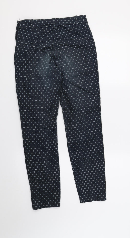 Womens UK Size 6 H&M Regular Fit Blue Trousers