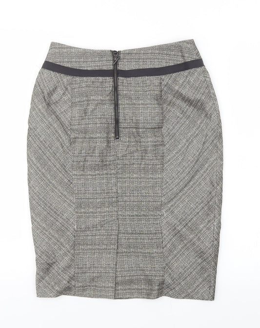 M&S Womens Beige   Straight & Pencil Skirt Size 8