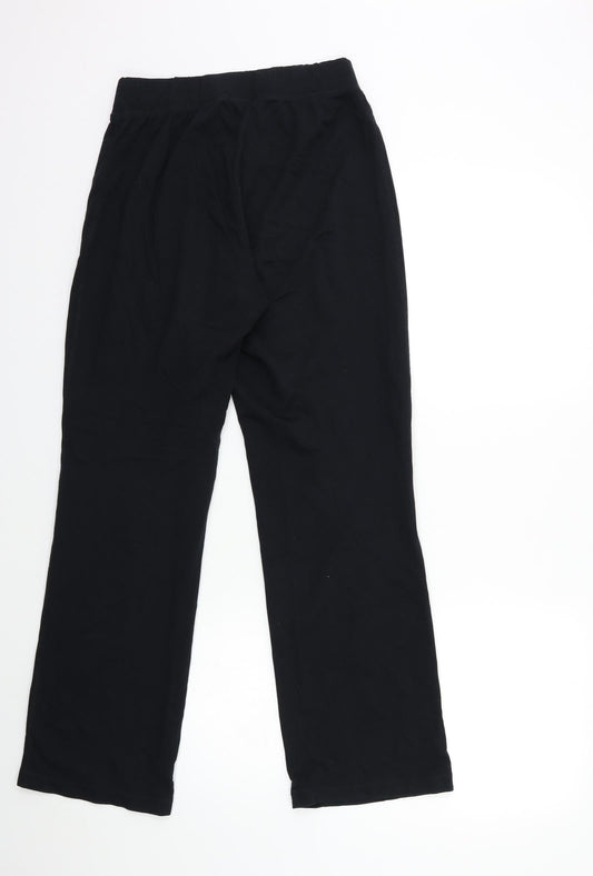 George Womens Black Trousers Size 10 L30 in