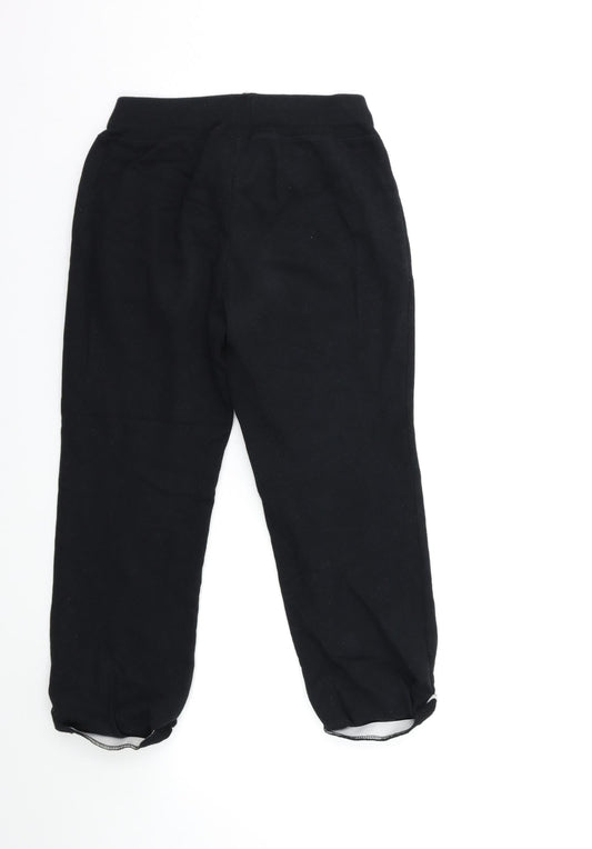 Womens UK Size 10 Atmosphere Regular Fit Sweatpants Black Trousers