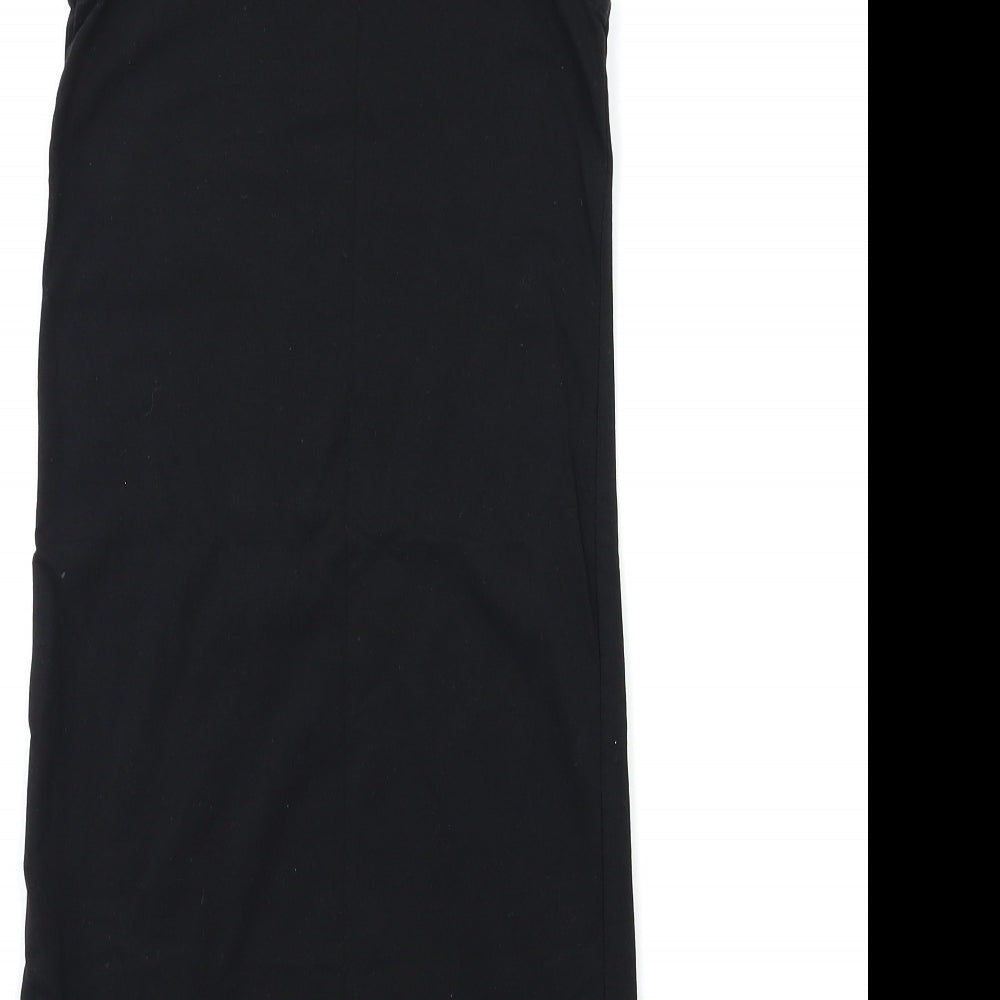 Boohoo Womens Black Tank Dress Size 6