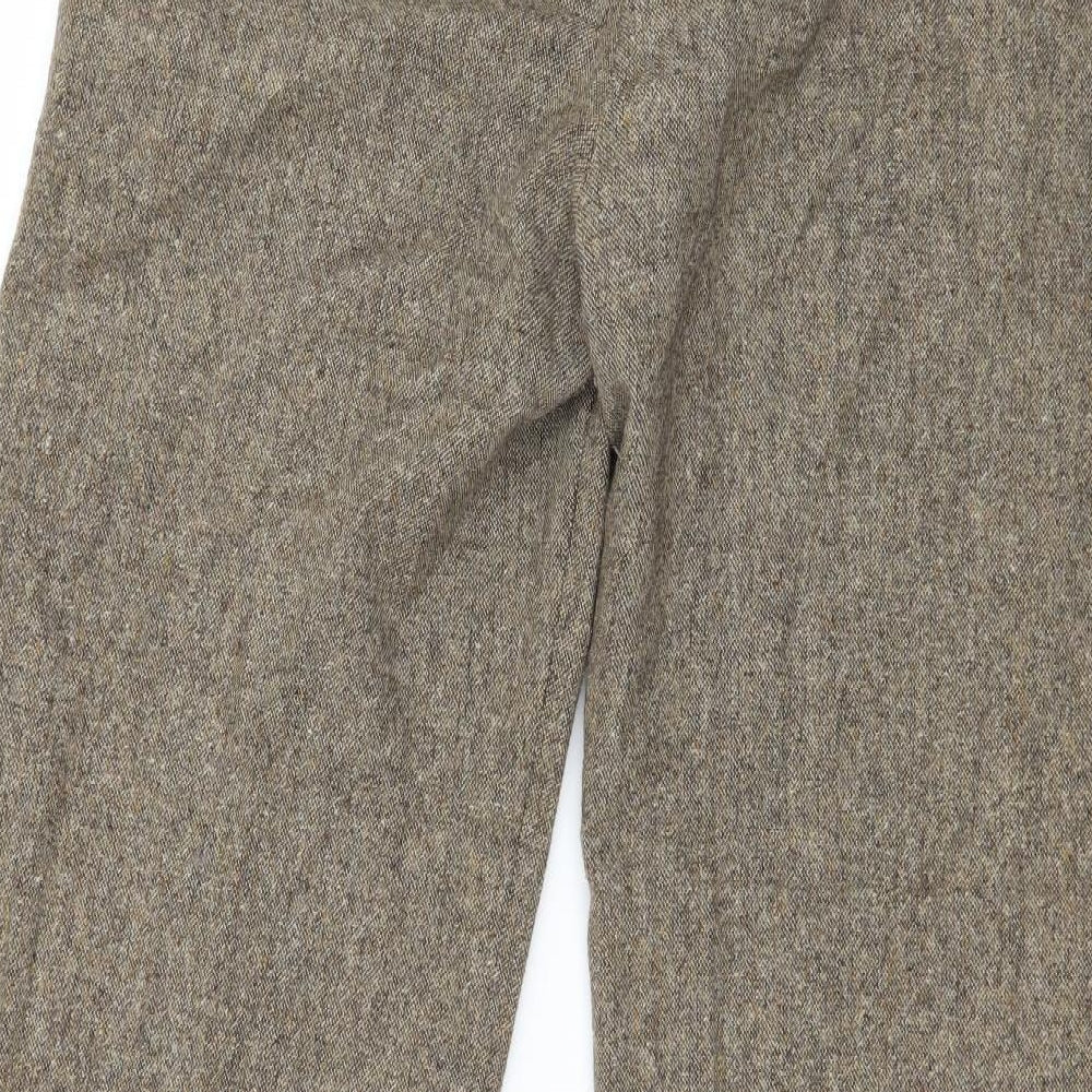 Avenue First Womens Brown Trousers Size 14 L30 in