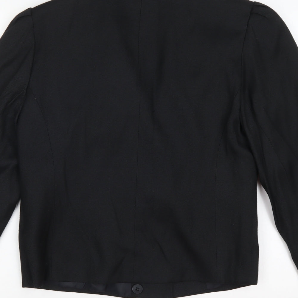 Womens UK Size 14 Preworn Black Jacket