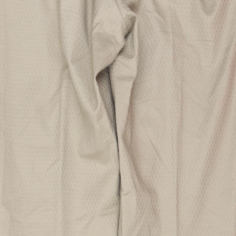 Mens UK Size 34 in Conbipel Regular Fit Beige Trousers