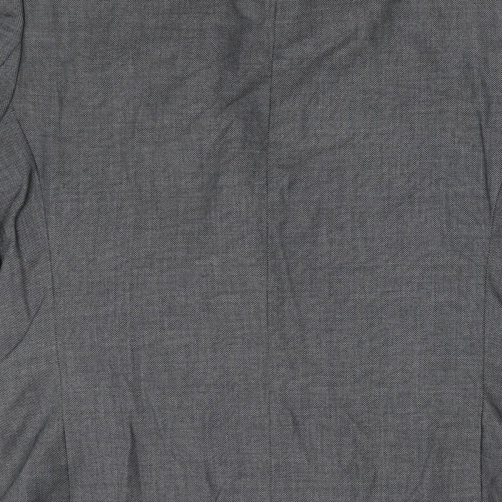 Mens UK Size One Size Preworn Regular Black Suit Jacket
