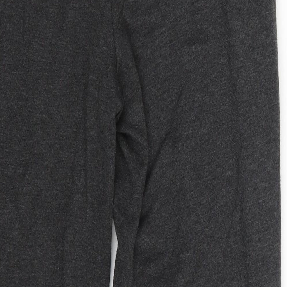 M&S Womens Grey Trousers Size 14 L25 in