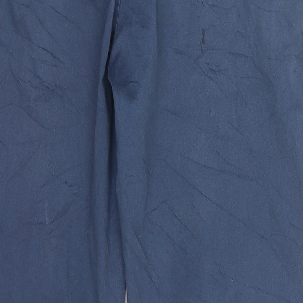 Denim & Co Mens Blue Trousers Size 36 L31 in
