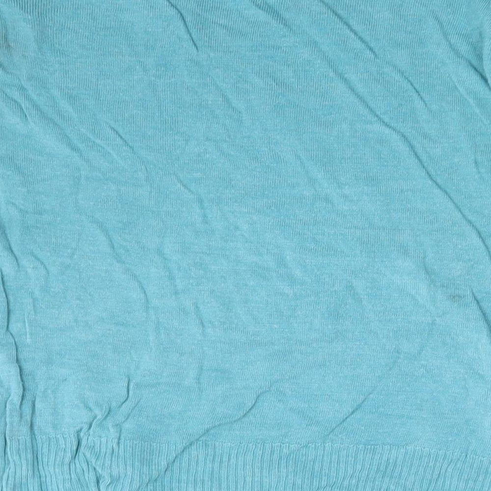 Tu Womens Blue Pullover Sweatshirt Size 14