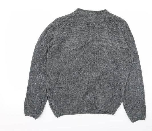 NEXT Mens Grey Pullover Jumper Size M