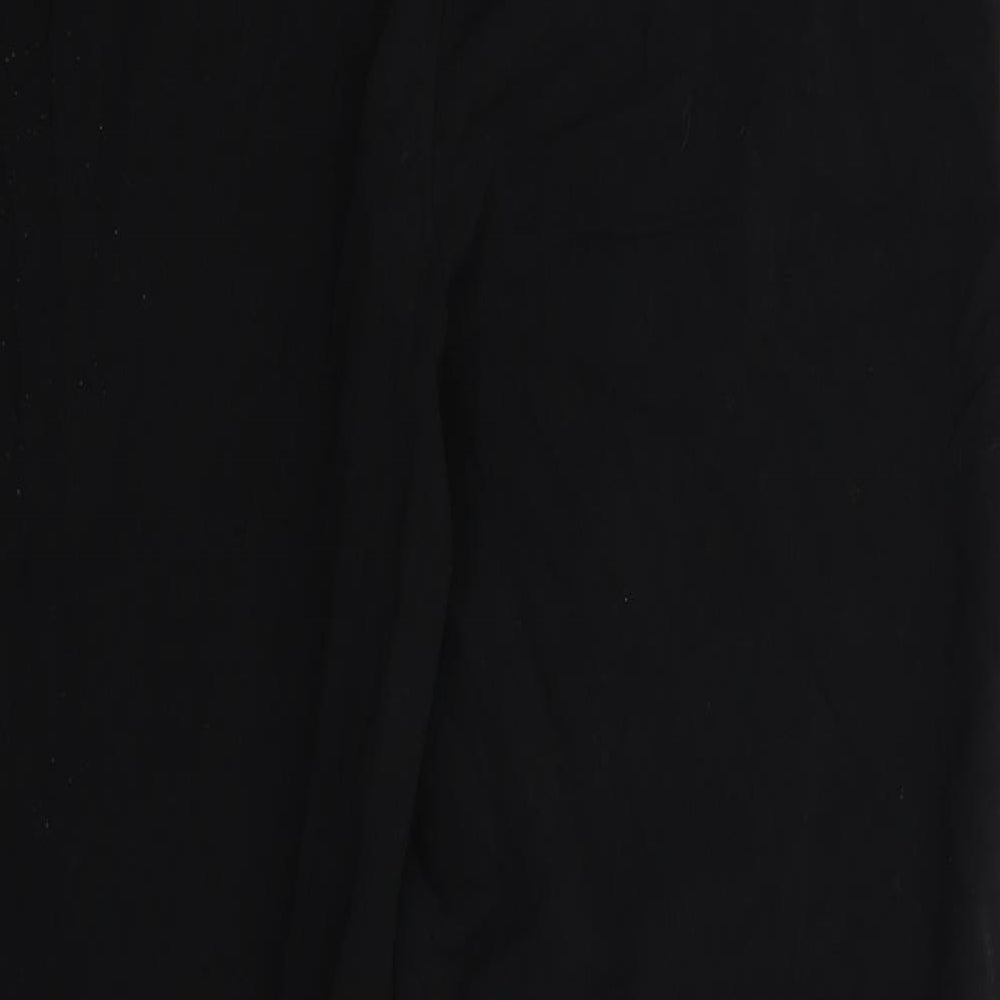 Preworn Womens Black Trousers Size 29 in L31 in