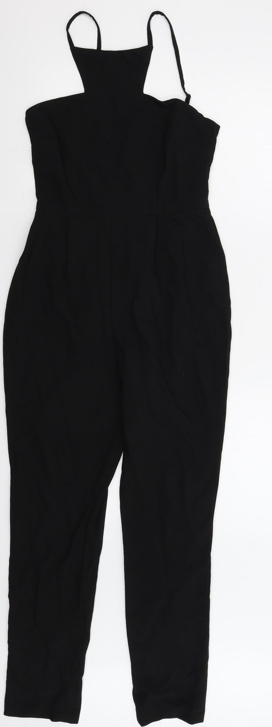ASOS Womens Black Jumpsuit One-Piece Size 8 L27 in