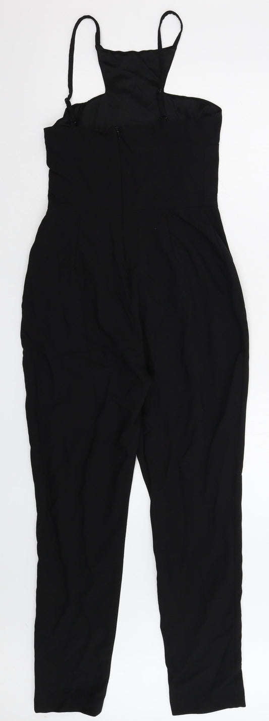 ASOS Womens Black Jumpsuit One-Piece Size 8 L27 in